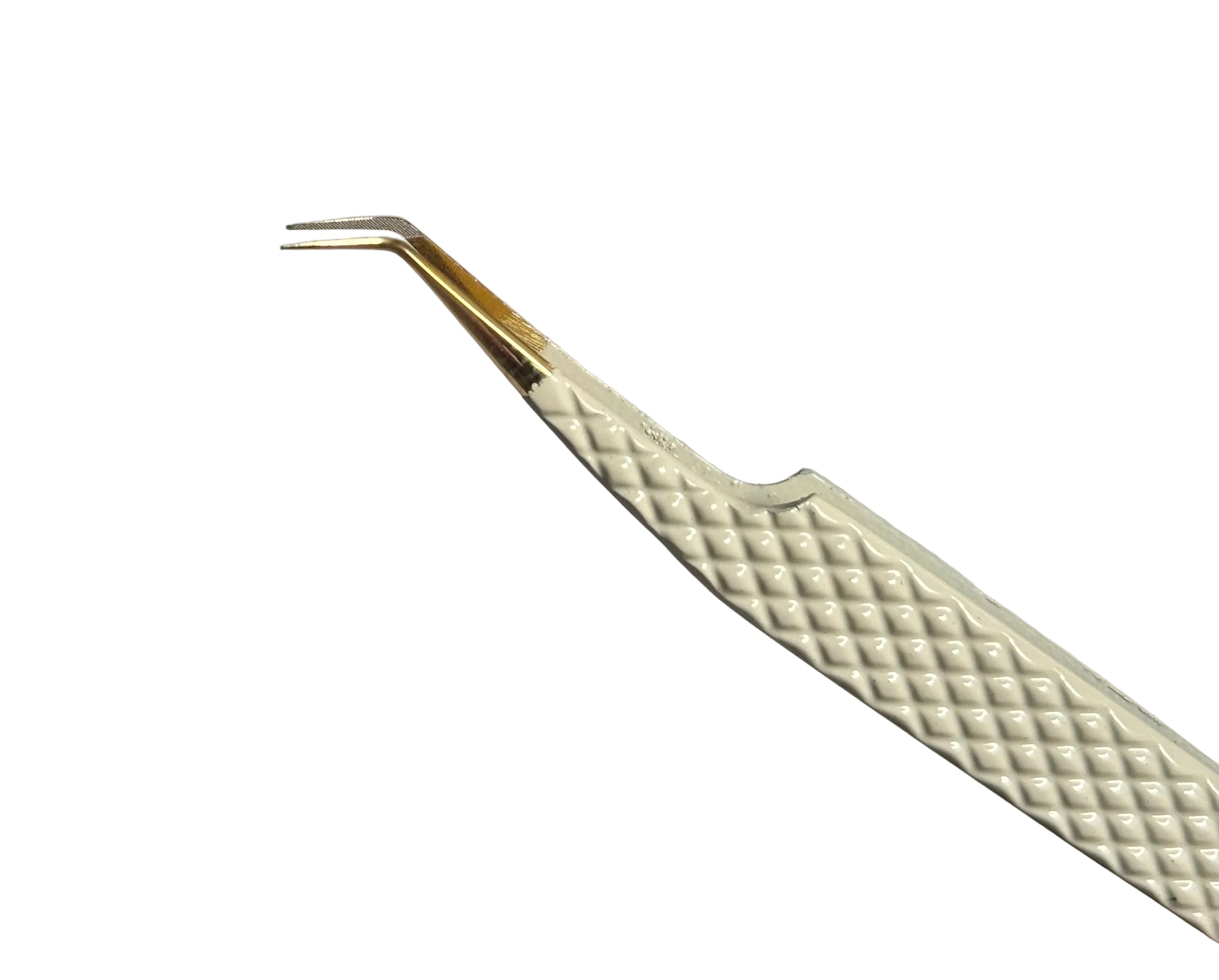 Fiber Tip 45 Degree Isolation Tweezer